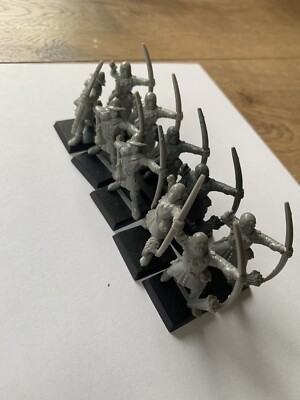Bowmen Peasant x10 Warhammer Fantasy Bretonnian Archer Bretonnia Unpainted Lot 1