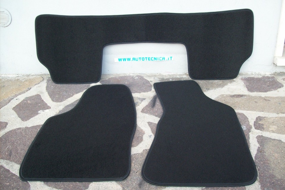 Tappeti Auto SERIE 4 In Moquette Nera Per Opel Karl (2015-2019) - 2
