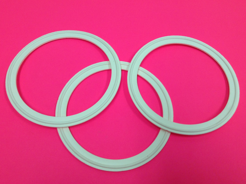 Sanitary Gaskets 40MPX4A TriClamp Style Rubber Gaskets Lot of (3) NEW eBay