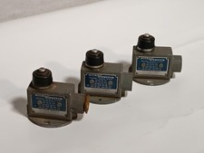 Lot of 3 Micro Switch BZV2RN L2 Snap Switch A437, 15A125, 250, 460 VAC as shown