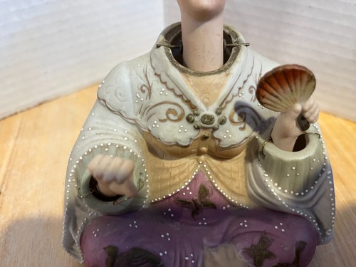 Antique Ardalt Lenwile Bisque Nodder LADY Figurine Porcelain Moving Head, Hands - Picture 2 of 6