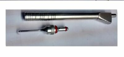 #ad SS I A Irrigation Aspiration Handpiece 125 Angled Tip Ophthalmic Premium Grade $202.24