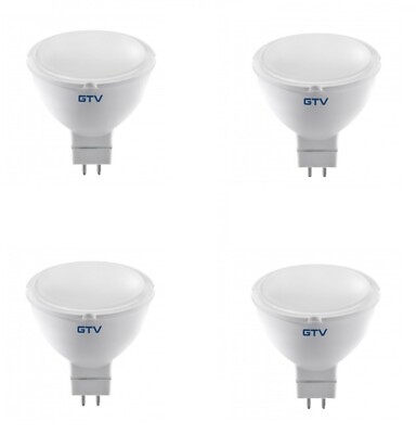 MR16 12V LED Glühbirnen nicht dimmbar Strahler 6W 4er Pack GTV
