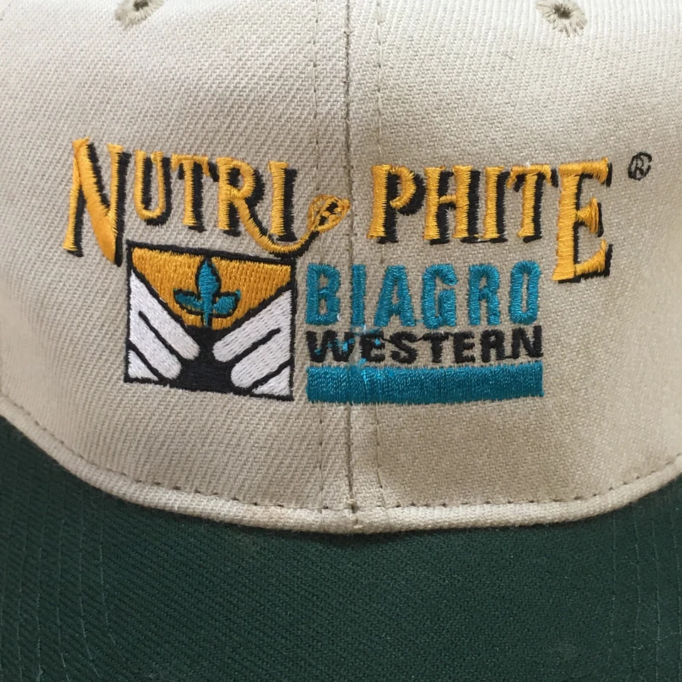 Gorra de béisbol Nutri Phite Biagro OTTO para hombre beige OS ala curva logotipo bordado Foto 3 de 4
