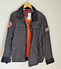 SUPERDRY LIMITED BOMBER RACING MOTO JACKET NW...