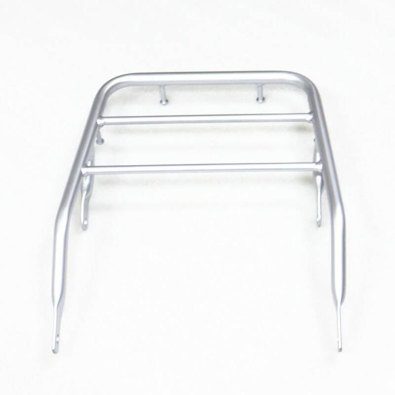 Silver Rear Tool Luggage Rack Back Bracket Carrier For