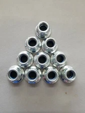  M10-1.25 or 10mm Metric Hex Flange Nylock Nut class 10.9 w/blue 241(10pcs)