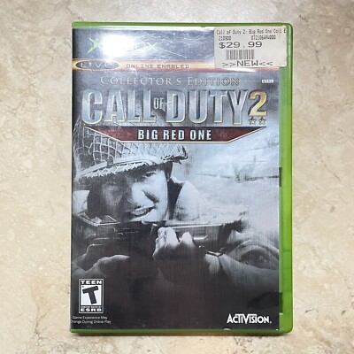 Call of Duty 2: Big Red One Colletor's Edition Complete Tested Working ...