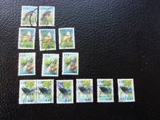 FIDJI - timbre yvert/tellier n° 747/750 obl (A66)