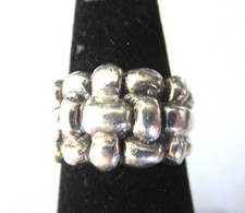 NF Sterling Silver 925 Knot Ring Size 6