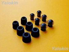 12pcs Eartips for Raycon Everyday and Fitness -Memory Foam & Noise Iso (B-BNMHC)