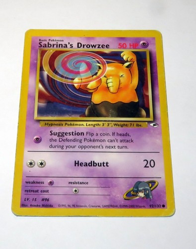 Sabrina's DROWZEE 92/132 - Pokemon TCG Karte ~ ob118 | eBay.de