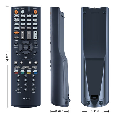 RC-866M Remote Control for Onkyo RC-868M AV Receiver TX-NR626 HT