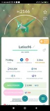 Pokemon Latios shiny 30 days tr-de Go