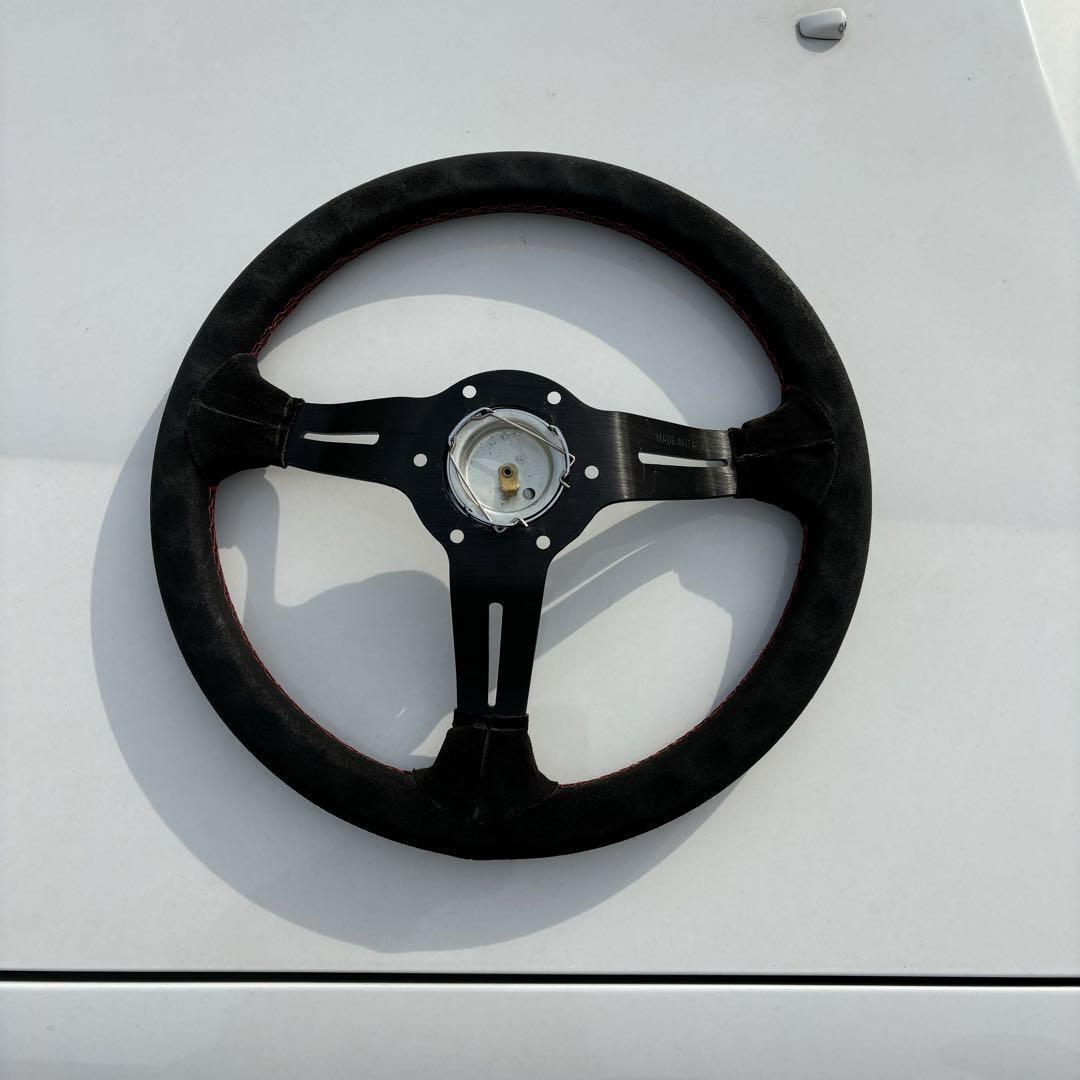 NARDI Suede Steering Wheel 3-Spoke - Used F/S | eBay NARDI Suede Steering Wheel 3-Spoke - Used F/S | eBay