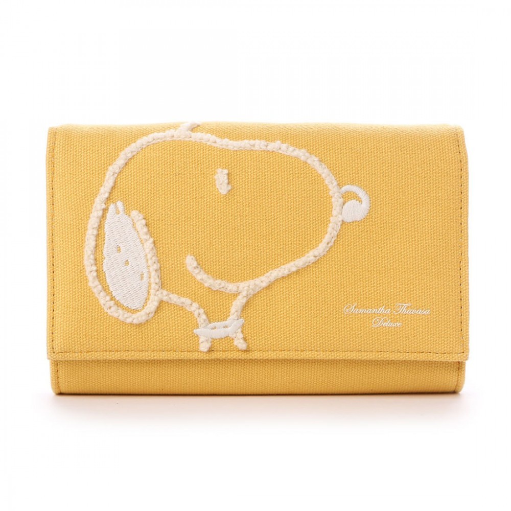 コラボ 長財布 Samantha Thavasa Deluxe ×PEANUTS サマンサタバサ Samantha Thavasa 「スヌーピー」コレクション