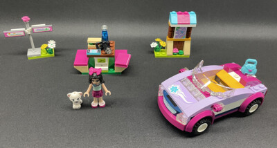 LEGO Friends Emma's Sports Car Complete w/Emma MiniFigure Set