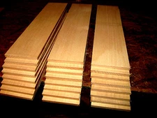 1/8", 1/4", 3/8", 1/2" PREMIUM BEECH THIN DIMENSIONAL LUMBER WOOD PACKAGES