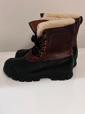 Polo Ralph Lauren Boots Men\'s 8 Women\'s  9.5 Landen Shearling Trim Snow‎ Winter Polo Ralph Lauren Rain & Snow Boots for Men on Sale up to 90  main image 3