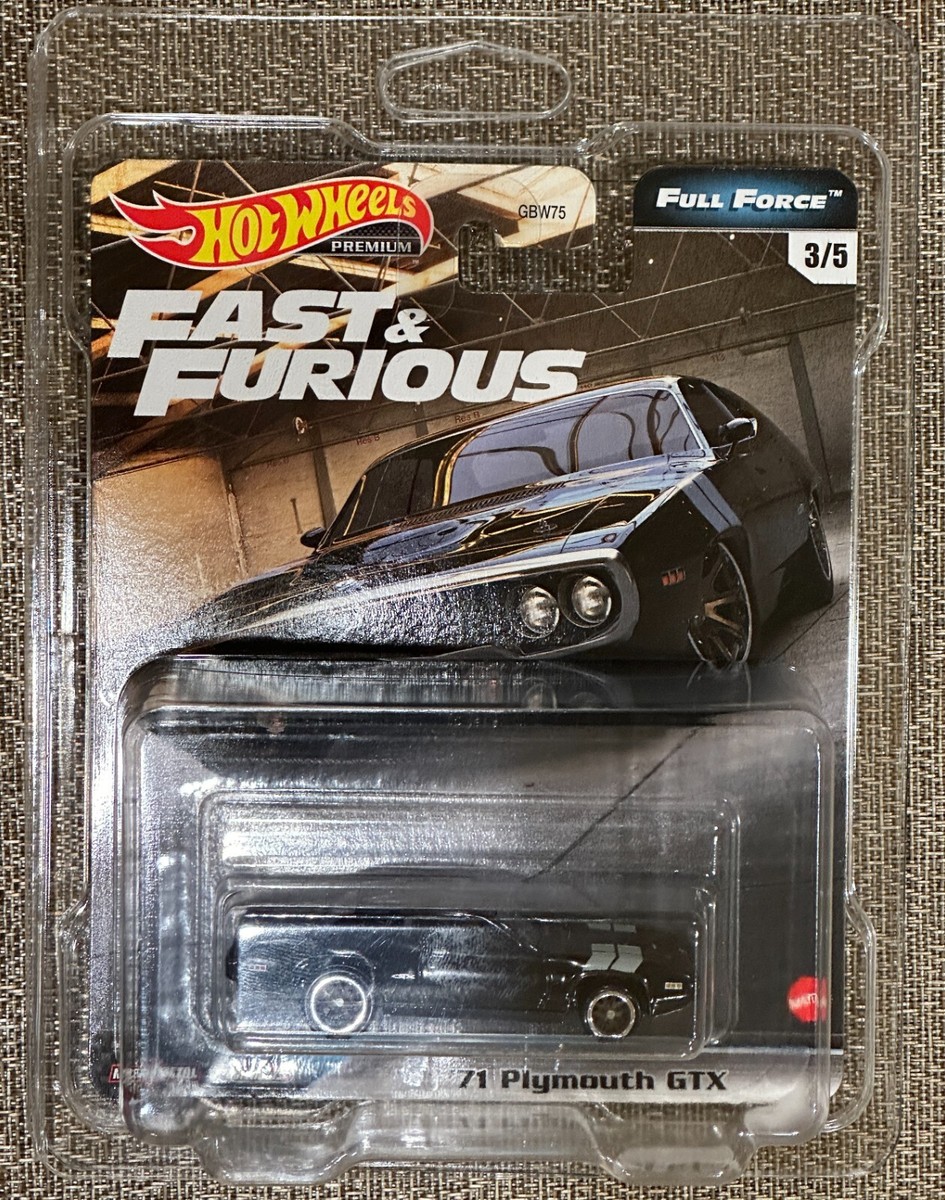 Hot Wheels ’71プリムスGTX ビンテージレーシング　R.ペティ HOT WHEELS RICHARD PETTY '71 PLYMOUTH GTX #43 LUCKY CHARMS 1