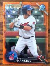 2016 Bowman Chrome 1st Todd Hankins Orange wave refractor #bcp166 Guardians