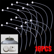 16PC Fluid Film 360 Degree Nozzle Extension hose Fit for Aerosol Cans Spray 50cm