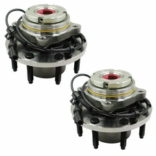 2pcs Front Wheel Bearing Hub Assy for Ford F-250 F-350 SD Excursion 4x4 SRW