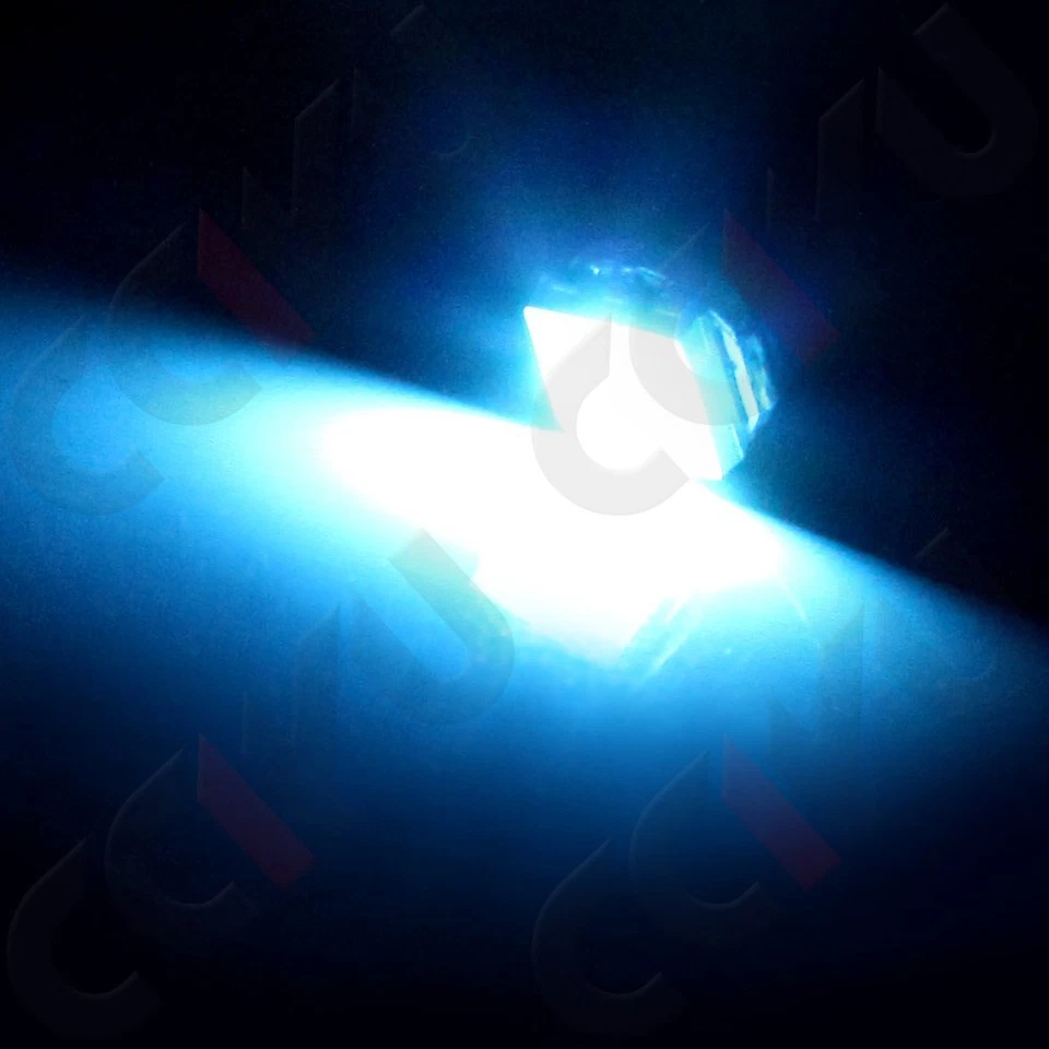 20 piezas Azul Hielo T5 70 73 74 Tablero Calibre 1-5050-SMD LED Cuña Lámpara Bombillas Luz Foto 3 de 4