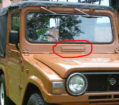 DAIHATSU TAFT F20 F50 FRONT VENTILATION SEAL WEATHERSTRIPS