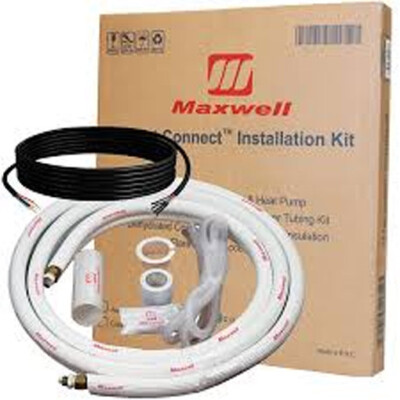 1/4 x 3/8 x 33' Maxwell Mini Split Line Set Installation Kit | eBay