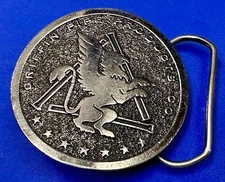 Griffin Pipe Products Co. Advertisement Vintage The Great American Belt Buckle