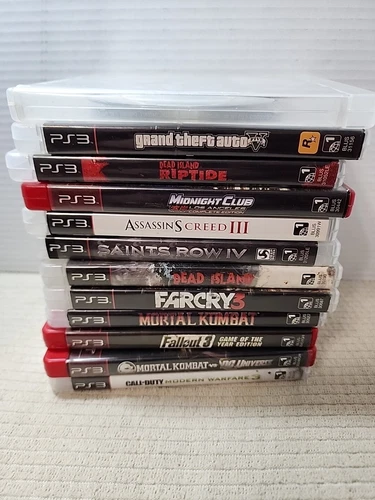 Lot Of 12 Playstation 3 Games- Read Description Shooter and action
