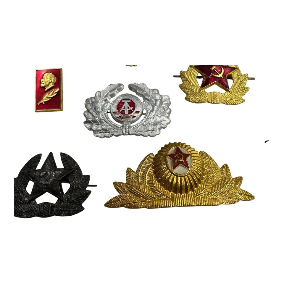 Colección De Colección 7 Piezas de Prendedores e Insignias Militares Soviéticas Rusas Foto 4 de 4