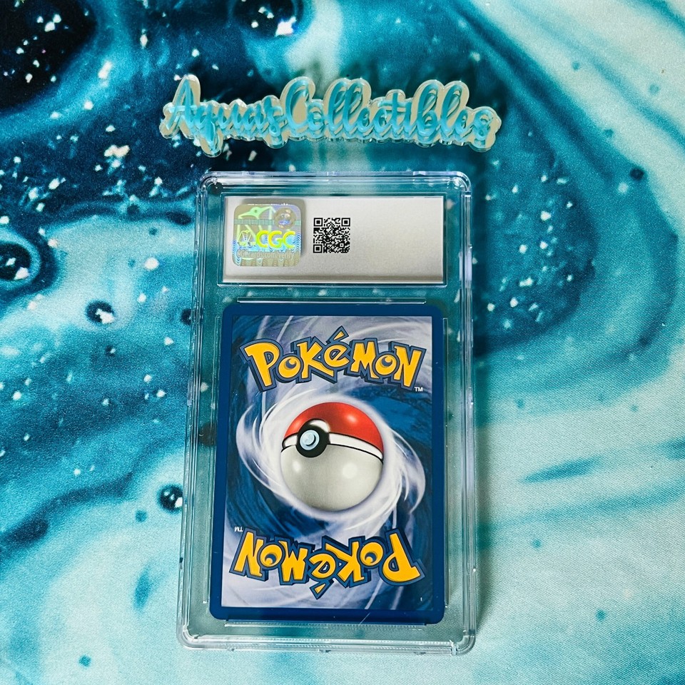 CGC 9.5 MINT+ Rainbow Energy [1st Edition] 17 Team Rocket Holo (PSA