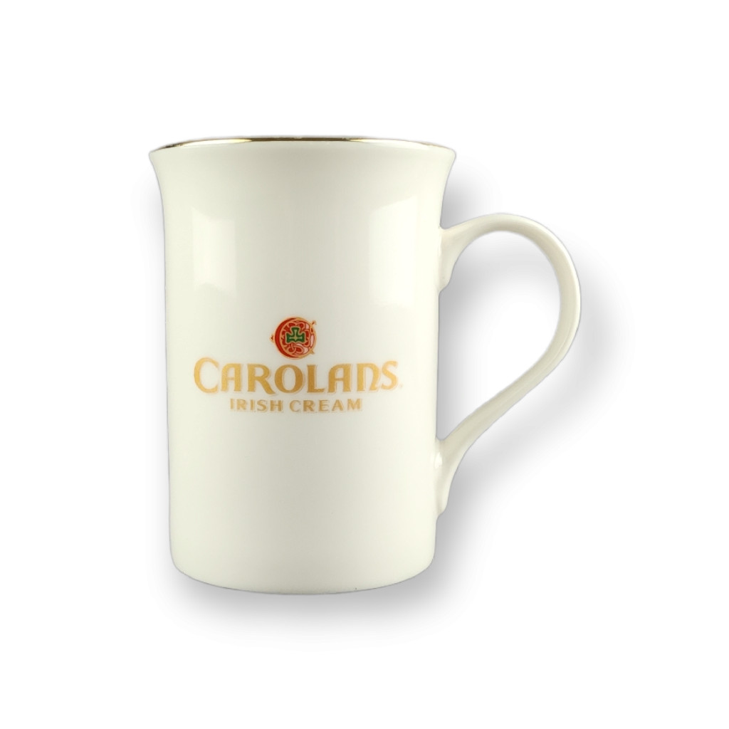 Carolans Coffee Mug Irish Cream Liqueur Tea Cup Advertising Logo Ceramic