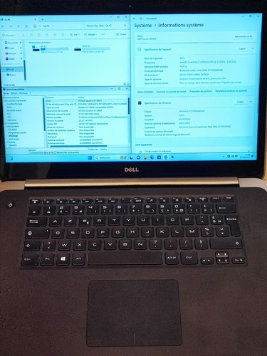 DELL Precision M3800 - Core i7-4702HQ, 16 Go, 256Go, Quadro K1100M, 15,6",W11 #7 - Foto 10 di 12
