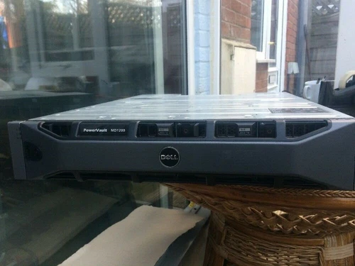 Dell PowerVault MD1200 Storage Array Dual Controller Dual PSU 12x300  15K REF A