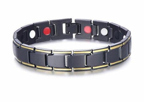Magnet Armband Edelstahl Therapie Energie Magnetarmband Armschmuck Gesundheit  - Bild 2 von 5