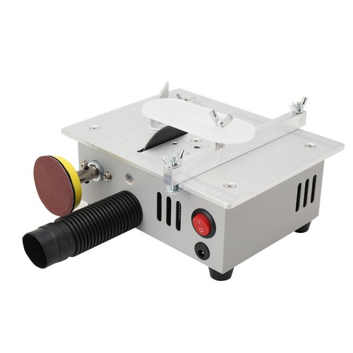 Seghetto da Tavolo Multifunzione Casa Fai da Te Mini Scrivania Seghetto Elettrico Cutter Tool - Foto 7 di 9