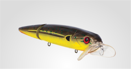 Livingston Lures Pro Series Crankbait - Dive Master Jr Square Bill, 2.3 Inch, 0.56 Oz, 4ft Dive