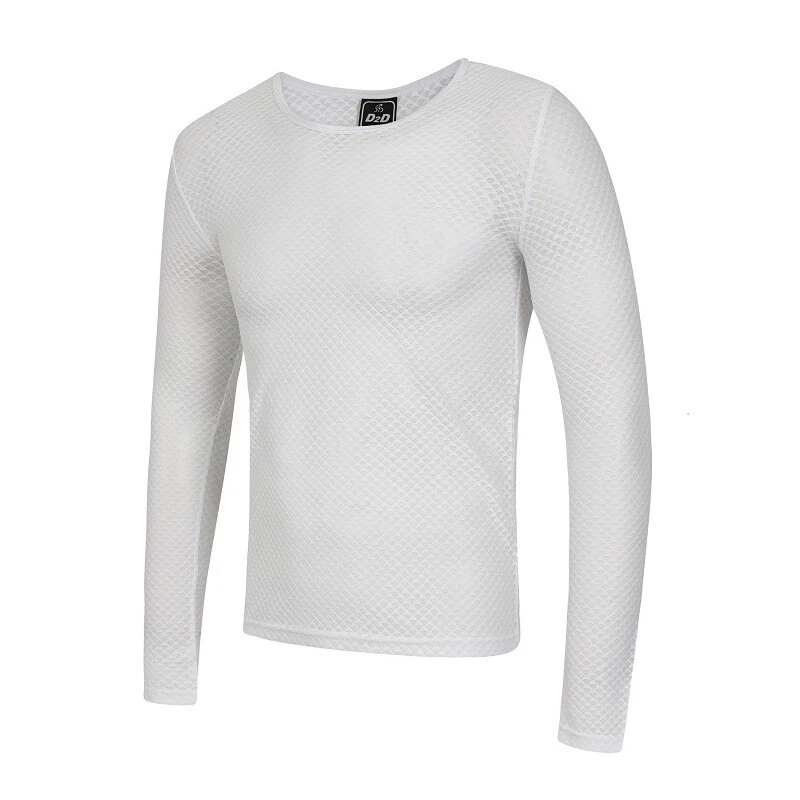 D2D Men's SkinMesh II Long Sleeve Mesh Base Layer: for Autumn, Spring & Winter  - Image 2 of 4