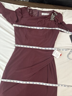 NWT IEENA Mac Duggal [ 2 ] 55695 Boat Long Sleeve Jersey Trumpet