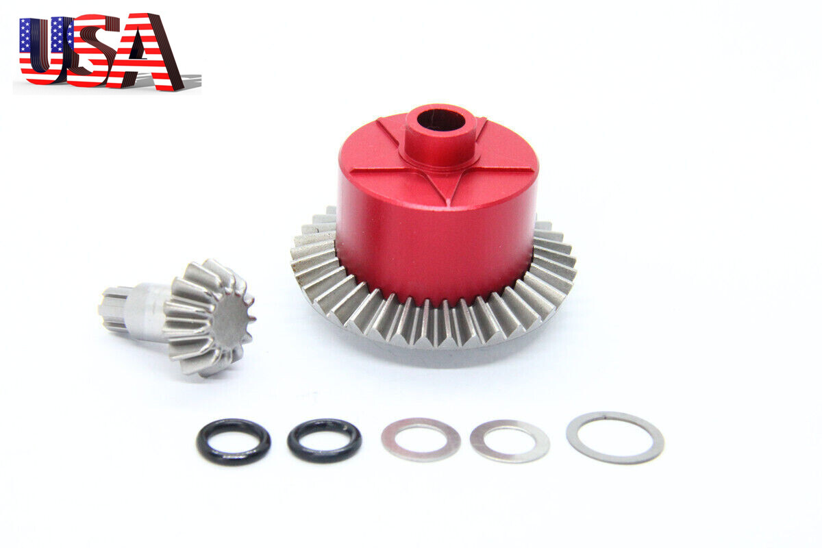 Differential Diff Case+Spur Gear + Pinion For Arrma Granite 3s BLX New