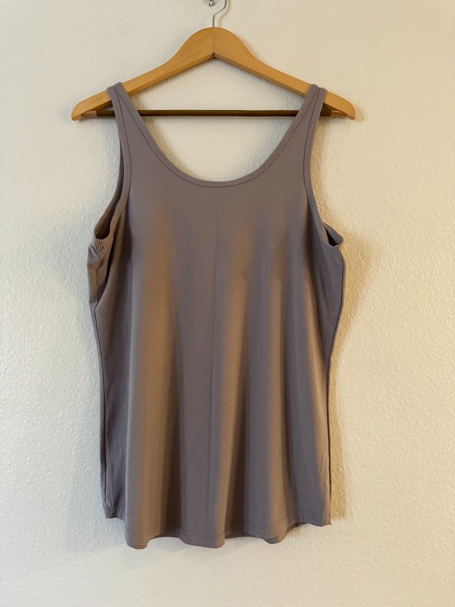 No Boundaries Juniors Scoop Tank Top Size XXL (19) Grey