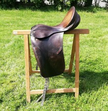 Dressursattel UBO Riding Equipment, dunkelbraun