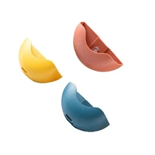 3 PCS Soap Box with Drainage Punch-free Wall-mounted Dish Holder Self Draining