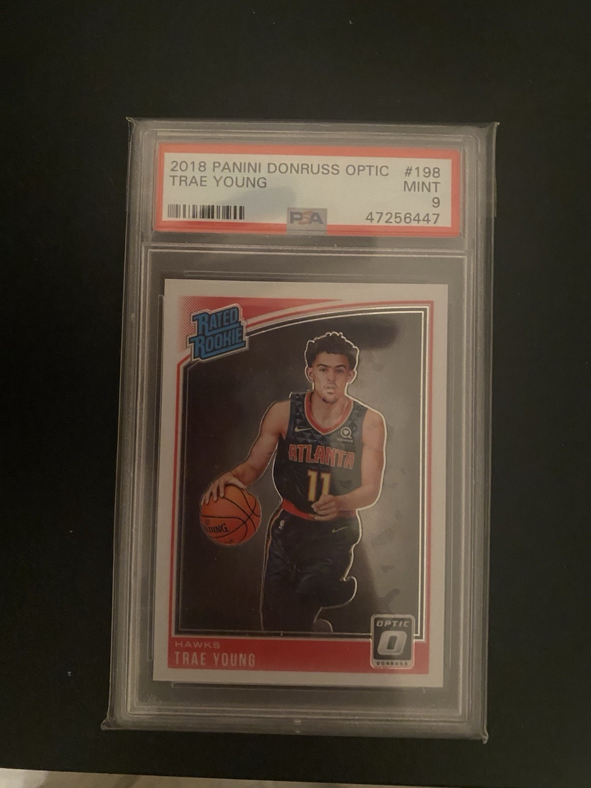 2018-19 Panini Donruss Optic - Rated Rookie Trae Young #198 (RC)