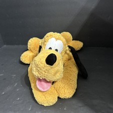Disney Store Genuine 14  Pluto Dog Plush Stuffed Animal