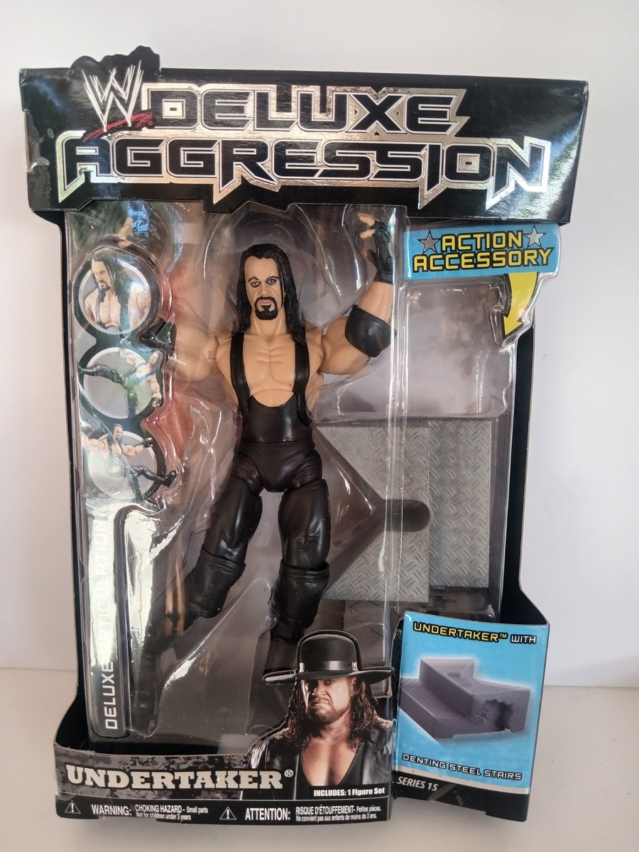 WWE Deluxe Aggression Undertaker Series 15 With D. Steel