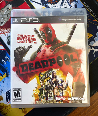 Deadpool PS3 Activision 2013 Action & Adventure M Mature Manual Included